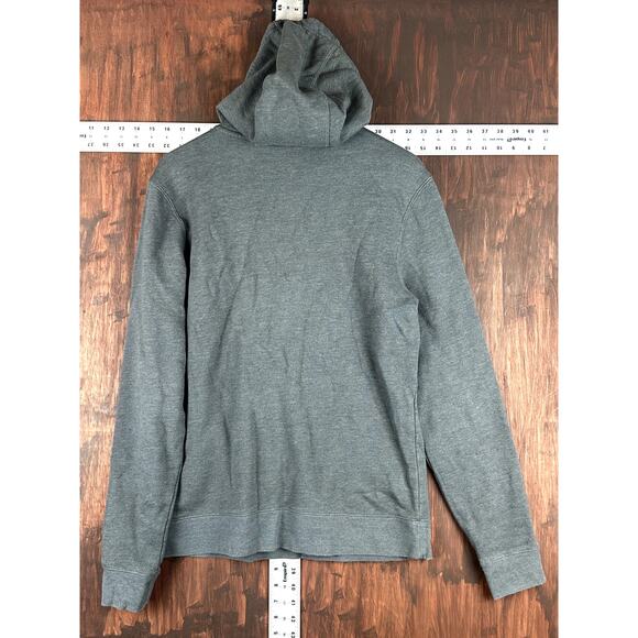 Marmot Hoodie Pullover Sweatshirt Outdoors Mountain Logo Gray Grey Mens Medium - Picture 4 of 4